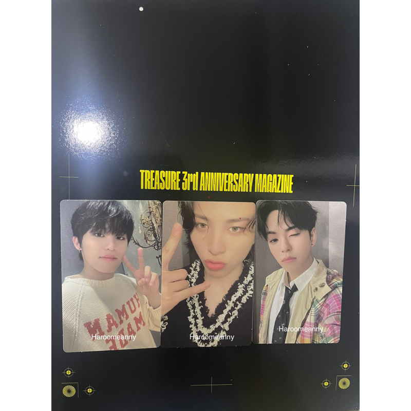 ✅พร้อมส่ง : Selfie Card Treasure 3 rd Anniversary🩵