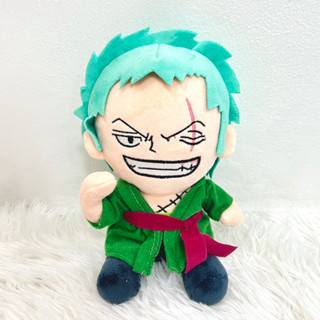 Roronoa Zoro (ตุ๊กตาโรโรโนอา โซโร) 🧸 ขนาด 8 นิ้ว (ลิขสิทธิ์แท้💯% จากโรงงานผู้ผลิต พร้อมส่ง)