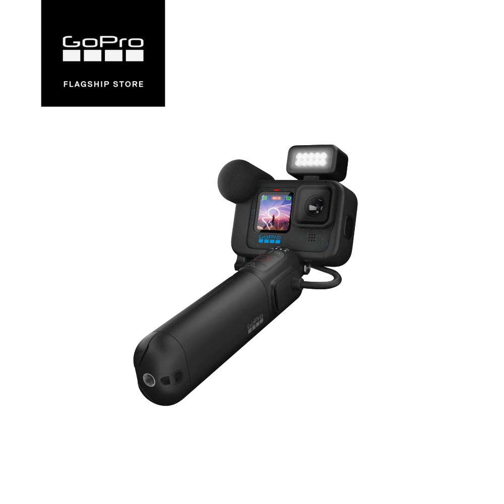 (พร้อมส่ง ประกันศูนย์ไทย 1 ปี) GoPro HERO12 Black Creator Edition สายคอนเทนต์ Vlog + Box Set Volta, Media Mod, Light Mod thumbnail 6