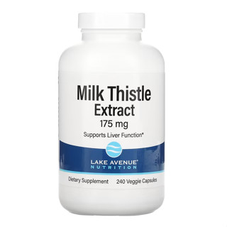 Lake Avenue Nutrition Milk Thistle Extract 175 mg 240 Veggie Capsules