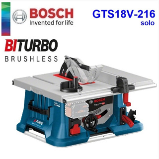 BOSCH โต๊ะเลื่อย8 ไร้สาย รุ่น GTS18V-216 เครื่องเปล่าไม่รวมแบต ไม่รวมแท่นชาร์จ รับประกัน