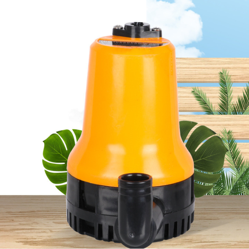 ปั๊มน้ำไดโว่ ปั๊มน้ำคีบแบตเตอรี่ ปั๊มน้ำโซล่าเซล  12V / 24V ท่อ1" ปั๊มจุ่ม 12โวลท์ ปั๊มแช่ 24โวลท์ D