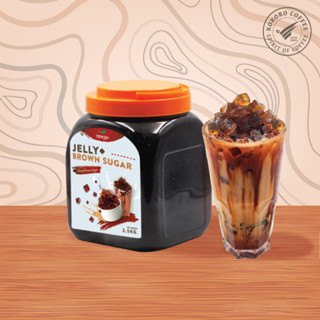 Tenju บราวน์ชูก้า เจลลี่ Brown Sugar Jelly ท้อปปิ้งชานมไข่มุก