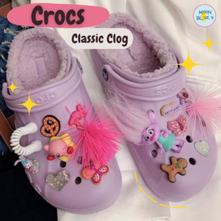 รองเท้า Crocs Classic Lined Clog พร้อมส่ง ของแท้ 100%