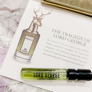 🚚พร้อมส่ง Penhaligons The Tragedy of Lord George Eau de Parfum 2ml. ของแท้ กล่องซีล