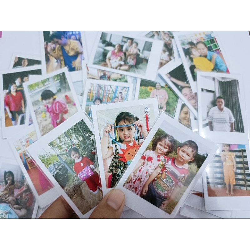 ของขวัญปัจฉิม รูปโพลารอยด์ ของขวัญวันครบรอบ ของขวัญวันเกิด รูป 2*3″ แถมฟรีซองใส