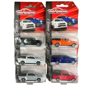 Majorette pickup series 3 โมเดลรถ รถเหล็ก รถปิคอัพ Hiluk revo