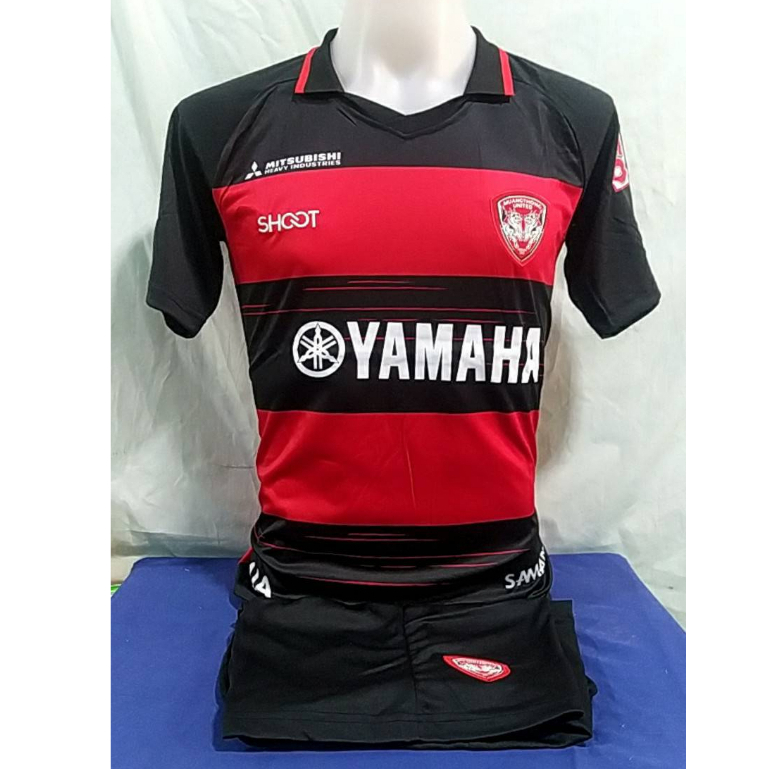 เสื้อบอลทีมเมืองทอง ยูไนเต็ด/MUANGTHONG UNITED ชุดเย้า/เยือนปี2021-2023 ตัวใหม่ล่าสุดราคาถูก