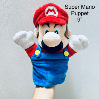 #ตุ๊กตา #หุ่นมือ #ซุปเปอร์ #มารีโอ้ #ป้าย San-Ei #ลิขสิทธิ์แท้ #Super #Mario #SuperMario #Puppet #ขนาด9” #Nintendo หายาก