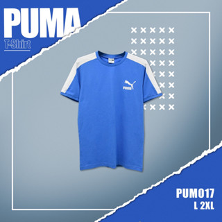 เสื้อยืดเเขนสั้น PUMA รหัส 017 ผ้านิ่มใส่สบาย ระบายอากาศดี ใส่ได้ทั้งชายและหญิง