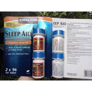 Kirkland Nighttime Sleep Aid 25mg 2x96 Tablets (192เม็ด)