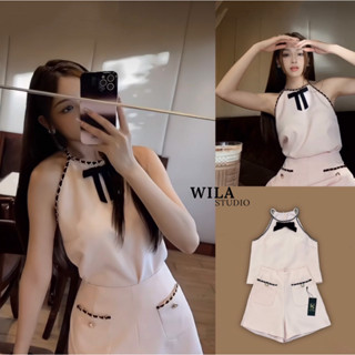 Lalisa999ราคาถูกที่สุด!! WILA SET เสื้อ+กางเกง.1