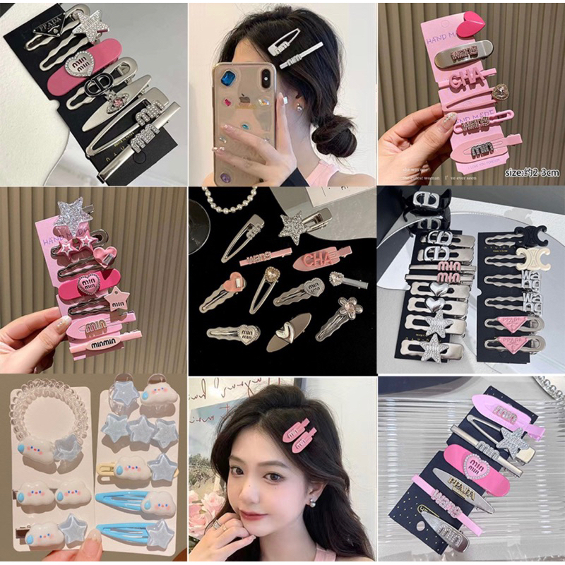 พร้อมส่ง กิ๊บสแตนเลสสายฝอ งานสวย ติดเก๋ๆได้เลยค่ะ เหมาะกับทุกฤดู