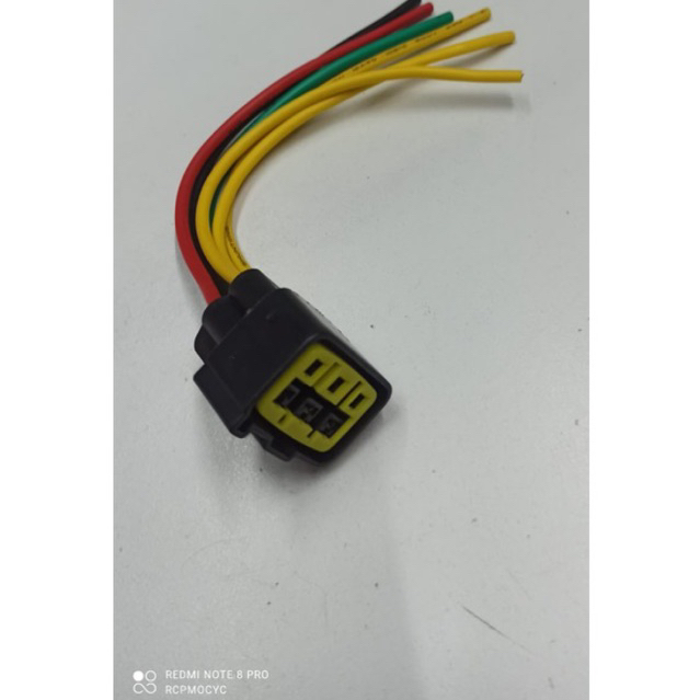 ปลั๊ก ปลั๊กแผ่นชาร์จ ปลั้กแผ่นชาร์ต ปลั้กไฟ ทดแทน สำหรับ ninja300 z300 ninja250 z250 ของใหม่ตรงรุ่น 