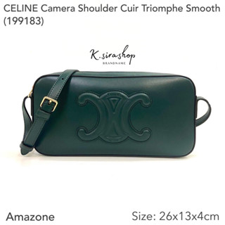 [ส่งฟรี] New Celine Camera Shoulder Cuir Triomphe