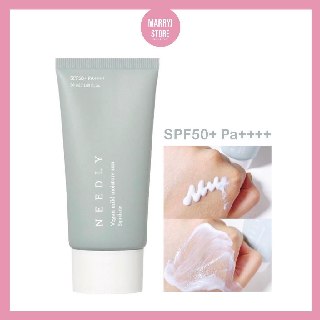 (แท้/พร้อมส่ง ) NEEDLY Vegan Mild Moisture Sun Spf50+ Pa++++ 50ml.