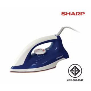 เตารีด Sharp รุ่น AM-285T เคลือบเซรามิค น้ำหนัก 1.5 ปอนด์ กำลังไฟ 1,100 วัตต์