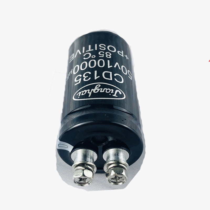 ✿✈New Jianghai 50V10000UF 63V10000UF CD135 filter electrolytic capacitor original spot