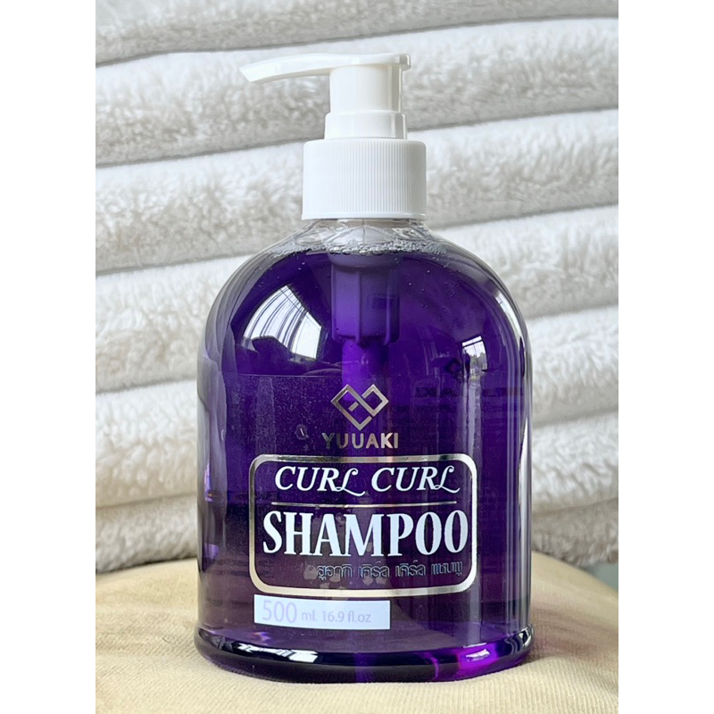[แชมพู/ทรีทเม้น]YUUAKI CURL CURL SHAMPOO 500 ml