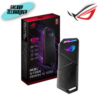 Asus ROG Strix Arion S500 500GB Portable SSD [ESD-S1B05/BLK/G/AS] ประกันศูนย์ เช็คสินค้าก่อนสั่งซื้อ