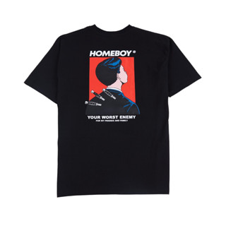 HOMEBOY เสื้อยืดผู้ชายลาย HB.BETRAY