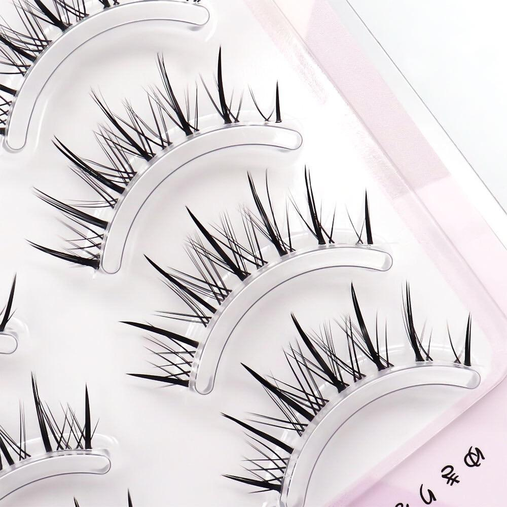 ขนตาปลอม รุ่น CUTIE ขนตาปลอม 3D ความยาว 12 mm. ยาวนุ่ม ไม่แข็ง เป็นธรรมชาติ ขนตาปลอมแกนเอ็นบางใส - รูปที่ 2