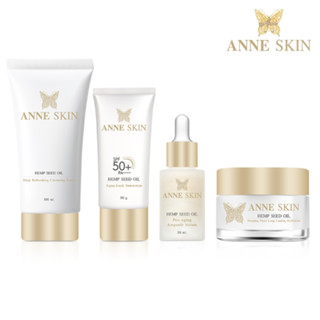 [Anne Skin] Beauty Set ( Foam ,Serum ,Sunscreen ,Sleeping mask) เซตบำรุงผิวหน้า 499.- [30011262]