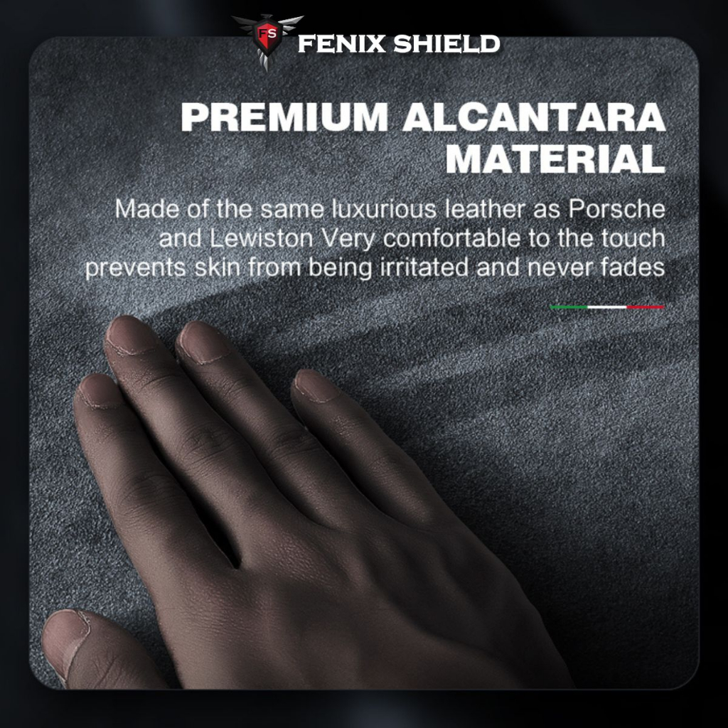 (ของแท้) เคส FenixShield Alcantara Leather Cover Case สำหรับ SONY WF-1000XM5 / WF-1000XM4 - รูปที่ 3