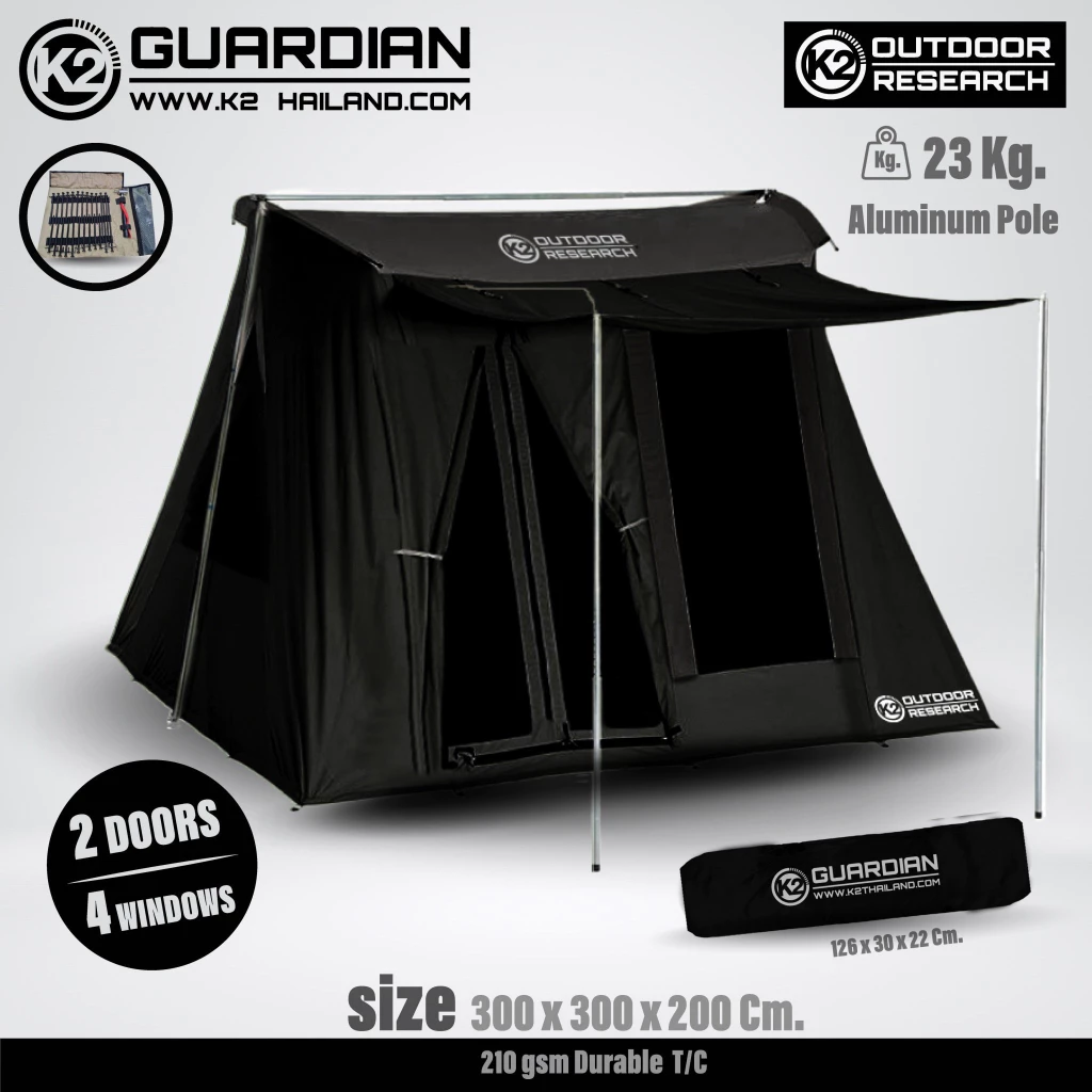 K2 Guardian Glamping Tent. thumbnail 5