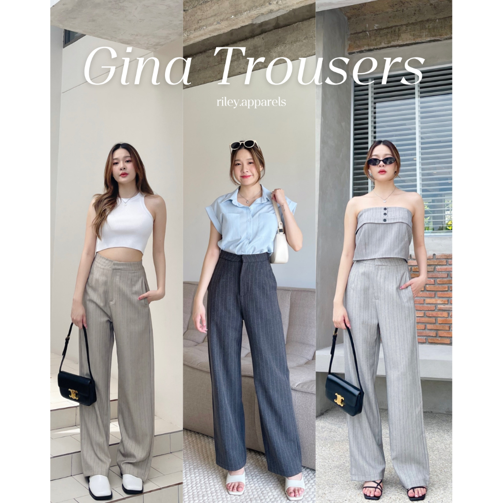 Riley.apparels - Gina trousers 9083 (ได้เฉพาะกางเกง)