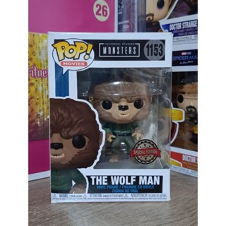 Funko Pop! : Monsters - The Wolf Man [ กล่องสินค้า - 8/10 ]