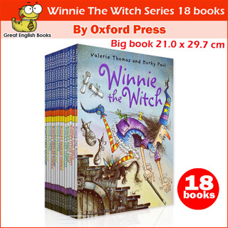 (ได้coinคืน10%)*พร้อมส่ง* หนังสือภาษาอังกฤษสำหรับเด็ก Winnie The Witch Series 18 books by OXFORD press