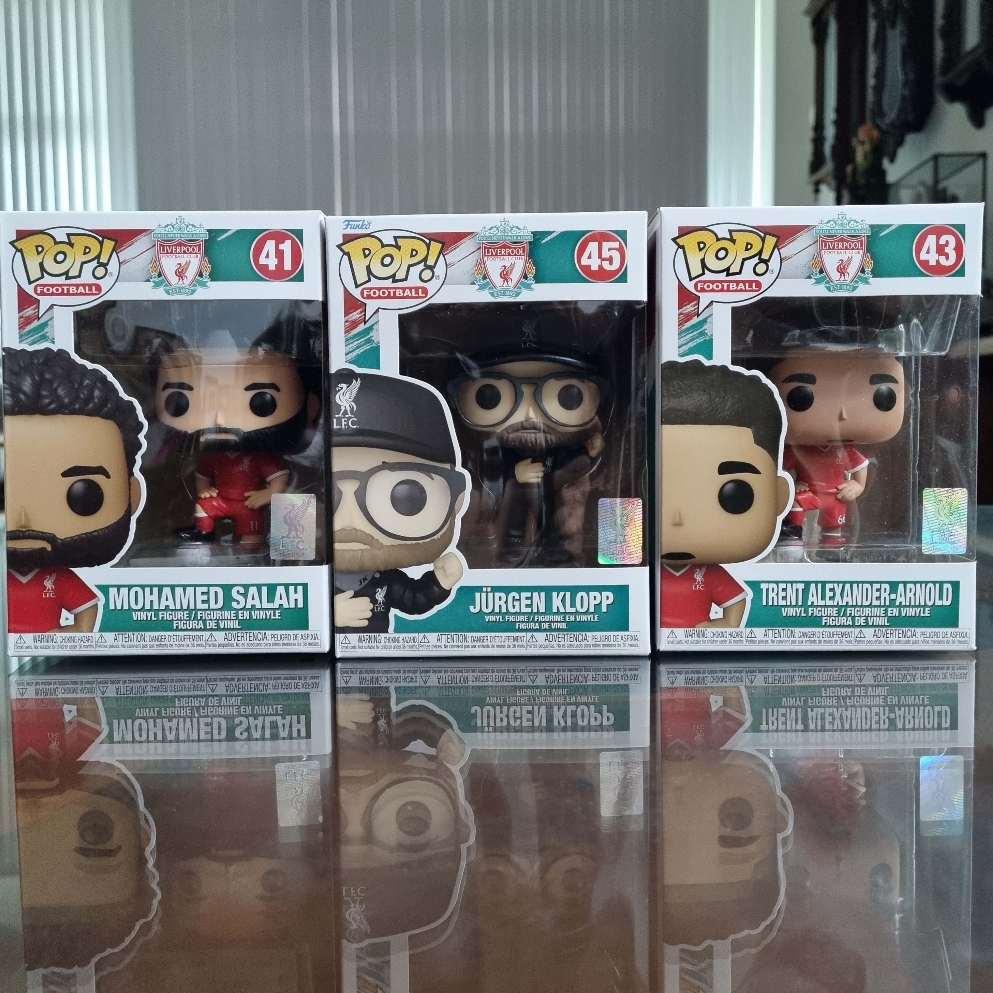 [You'll Never Walk Alone] Funko Pop Liverpool - Salah, Klopp, Trent Alexander Arnold ของแท้ กล่องสวย