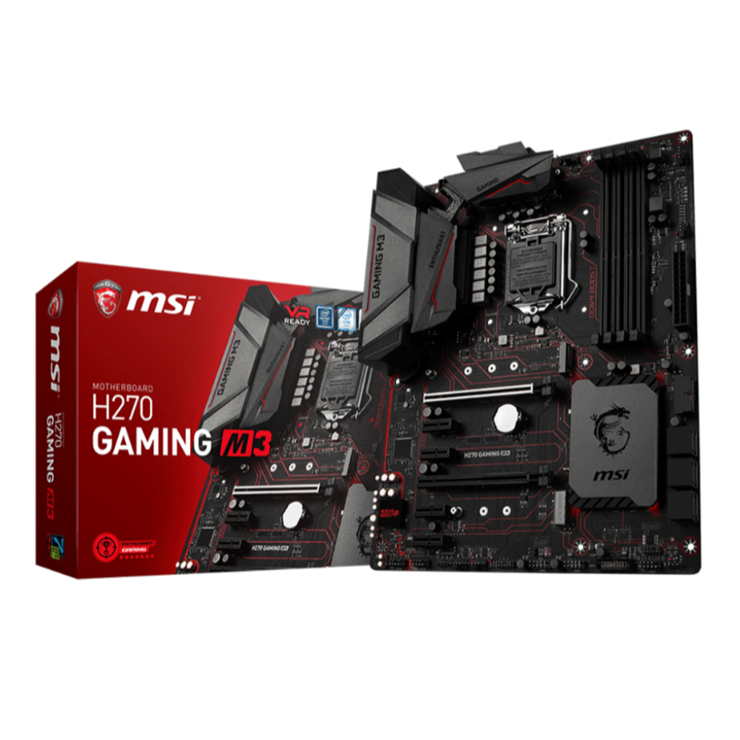 MAINBOARD (เมนบอร์ด) 1151 MSI H270 GAMING M3 DDR4 (KABY LAKE)