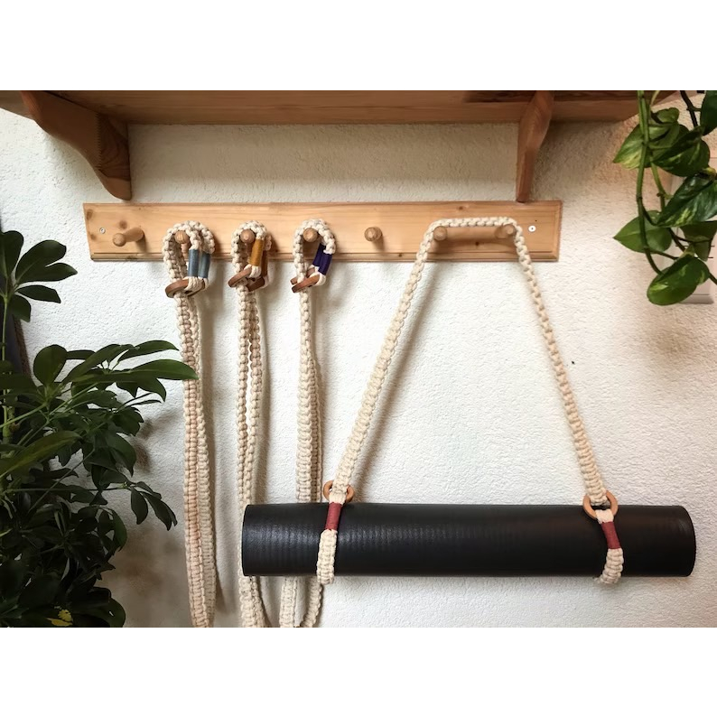 สายรัดเสื่อโยคะ พร้อมส่ง Yoga Mat Strap