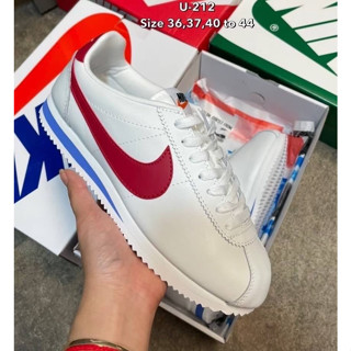 รองเท้าไนกี้คอเตส รองเท้าผ้าใบNike cortez สวมใส่ได้ทั้งผู้ชาย&amp;หญิง【รูปถ่ายจากสินค้าจริง✔แท้100% Size:37-45eu】