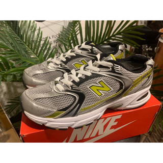 ⚪️🟡NEW BALANCE MR530SC - Silver Yellow  มือสอง ของแท้ 100%🎱💯💯💯  🔹Size 7 US / 40 EUR / 25 CM