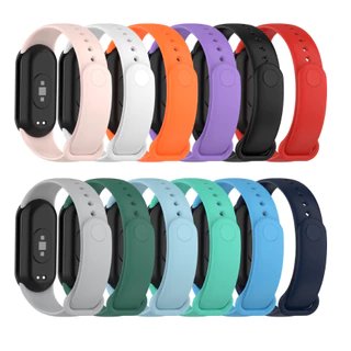 สายนาฬิกาซิลิโคนสำหรับ Xiaomi band 8/9 ติดตั้งง่ายสายนาฬิกาสำหรับ Mi band 8/9/10