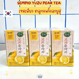 ชาเกาหลี เซมเพียว ชาลูกแพร์และยูสุ -Sempio Yuzu Pear Tea 16g