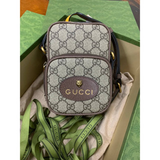 กระเป๋าพร้อมส่ง New gucci Neo Vintage mini bagเทพ size 12x16x7cm