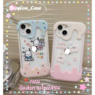 🌷Braylon🌷จัดส่งภายใน24ชม การ์ตูน ลูกสุนัข เคสใส รุ่นคู่ น่ารัก iphone 11 14 pro max ป้องกันการหล่น case for iPhone 12 13