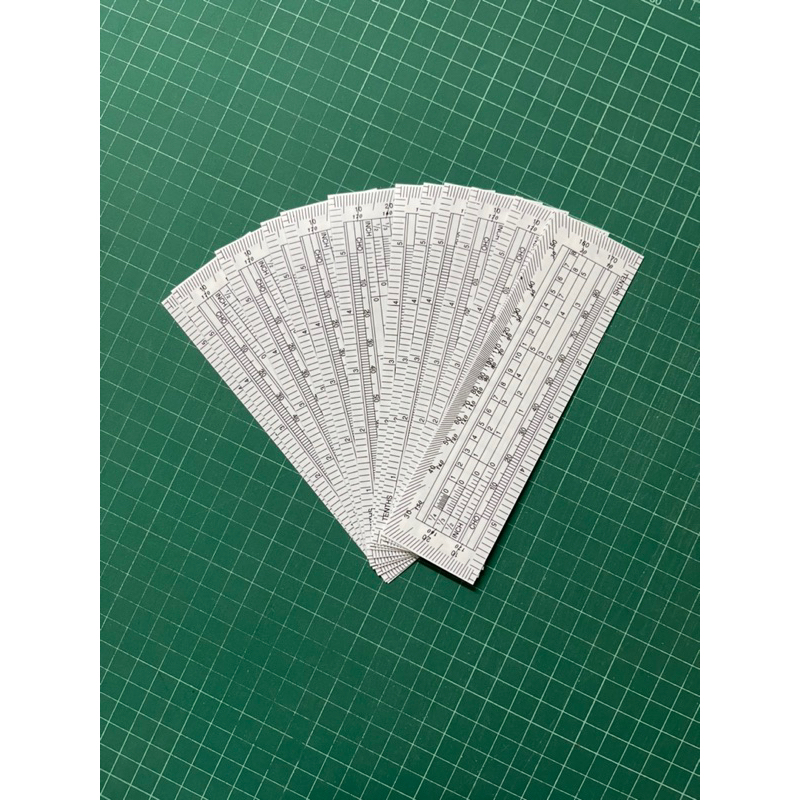 ไม้โปรฯ ไม้โปรแทรคเตอร์ สีขาว (ขายยกกล่อง 72 อัน)