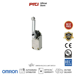 OMRON  WLCA12 Limit Switch ก้านติดหัวลูกล้อปรับความยาวได้