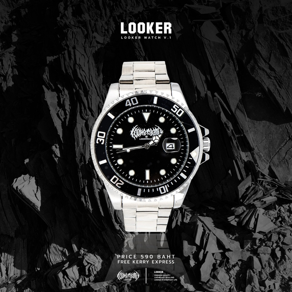 LOOKER - นาฬิกาข้อมือ Premium  V.1