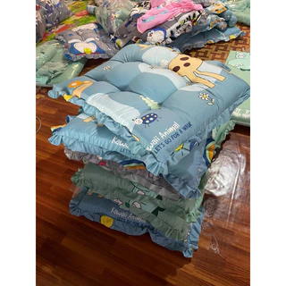 ที่นอนเด็กแรกเกิด แบบเรียบ แบบบุ๋ม 1 set ได้ 3 ชิ้น หมอนหลุม หมอนข้าง ที่นอน พร้อมส่ง