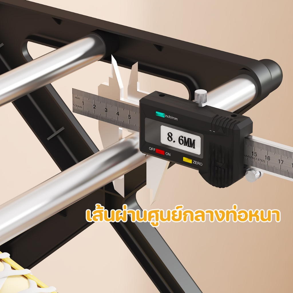 AD159_Shop ชั้นวางรองเท้า พลาสติกชั้นวางเป็นท่สแตนเลส ขนาด 4/5 ชั้น สไตล์ตัวX คุณภาพดี แข็งแรง ทนทาน มี 4 สีให้เลืก - รูปที่ 7