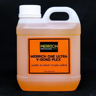 🔥MERRICH ONE ULTRA V-BOND PLEX🔥เมอร์ริชวันอัลตร้า Net:1000 G. เชื่อมเเกนบำรุงผมMR-203 ช่วยฟื้นฟูผมเเห้งเสียจากการทำเคมี