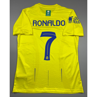 (aaa) เสื้อบอล ทีมอัลนาสเซอร์เหย้า ปี 2023/2024 +RONALDO 7