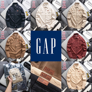 GAP CARGO SHIRT 👔 เสื้อเชิ้ตแขนยาวสไตล์คาร์โก้⛰️ สำหรับผู้ชาย