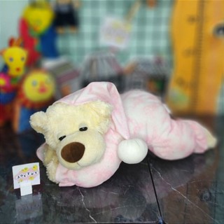 ตุ๊กตา Walmart Plush Teddy Bear Pink Pajamas ©Walmart มือสอง ของแท้จากอเมริกา